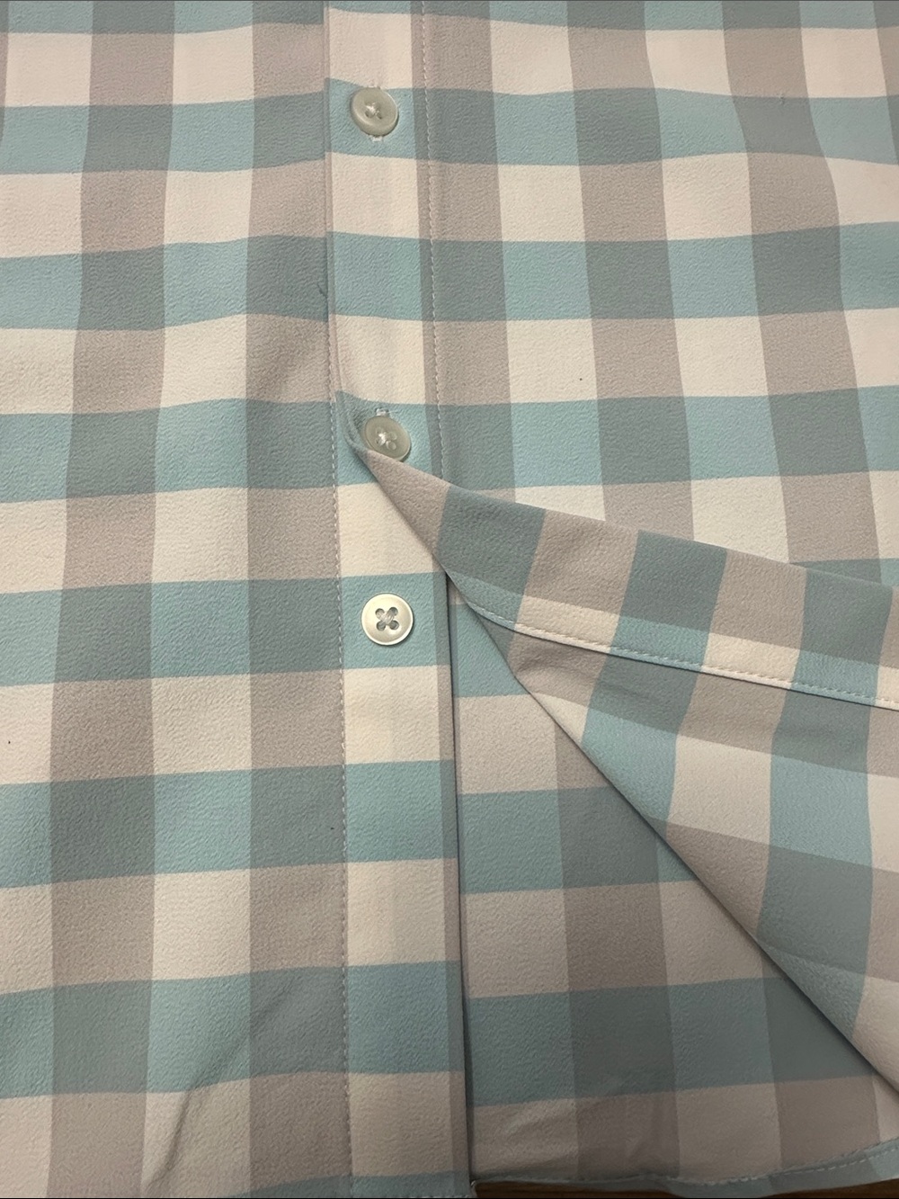 Mizzen + Main Short Sleeve Button Down Shirt - Picture 6 of 7